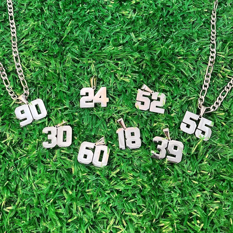 0-99 Number Pendant for Athletes