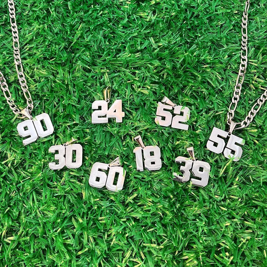 0-99 Number Pendant for Athletes
