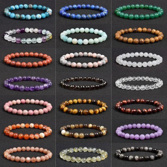 Genuine Natural Stone Bracelet