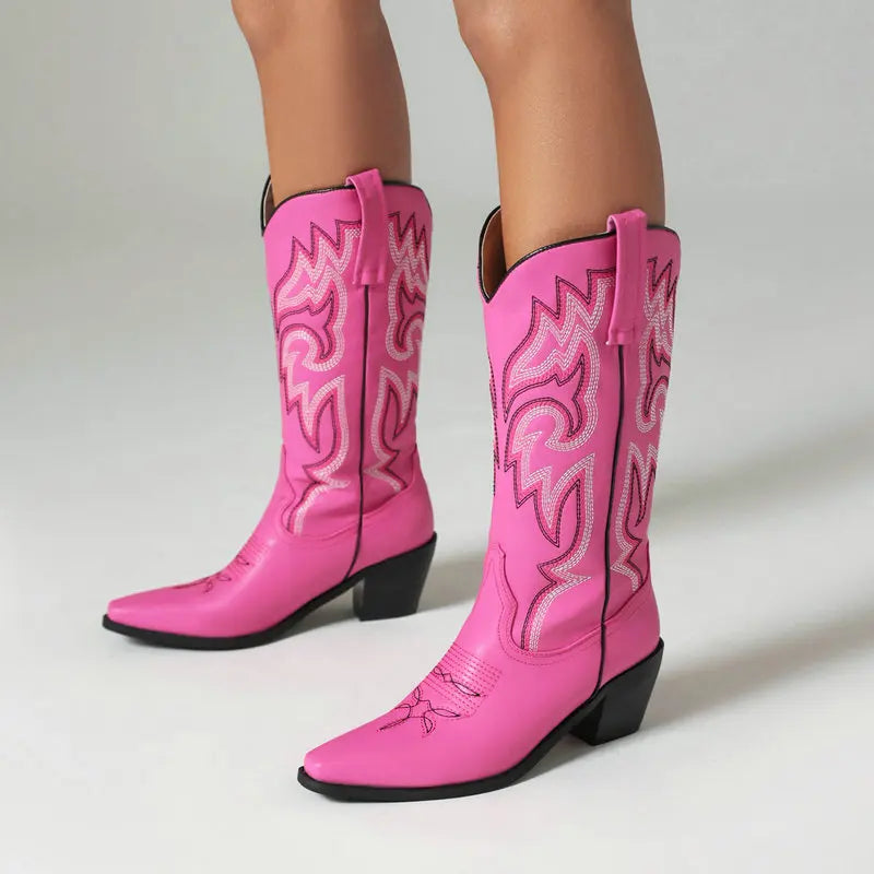 Unisex Cowboy Cowgirl Boots