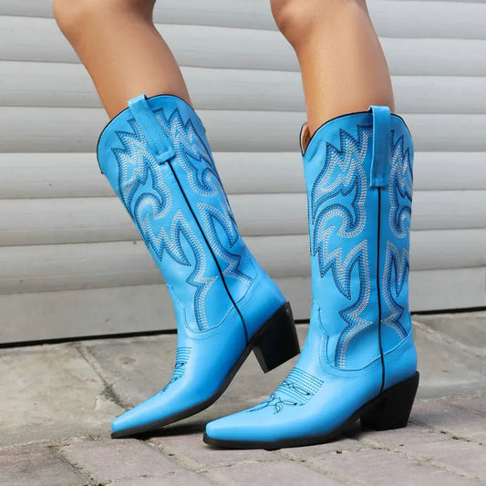 Unisex Cowboy Cowgirl Boots